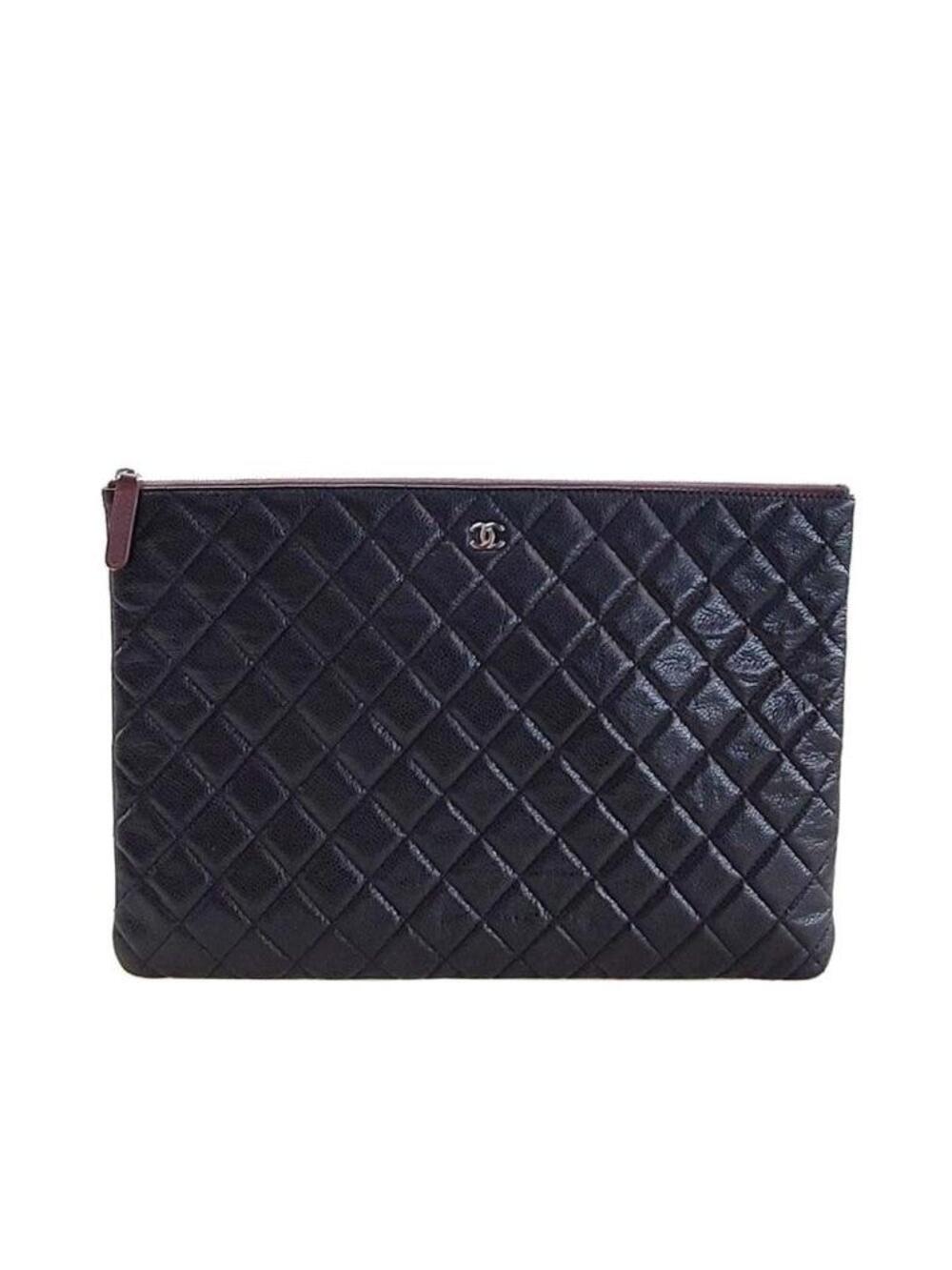 Fapis Chanel Caviar Clutch Large #352409F96B